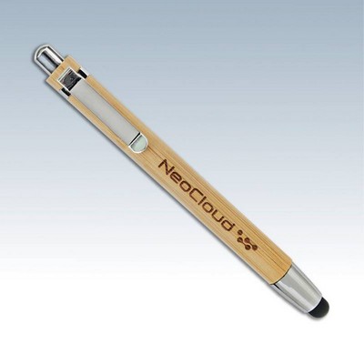 Wooden Bamboo Pens w/Stylus