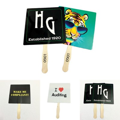Paper Board Hand Fan