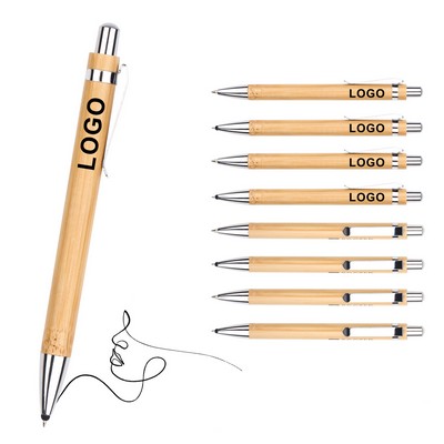 Eco-Friendly Bamboo Ballpoint Pen