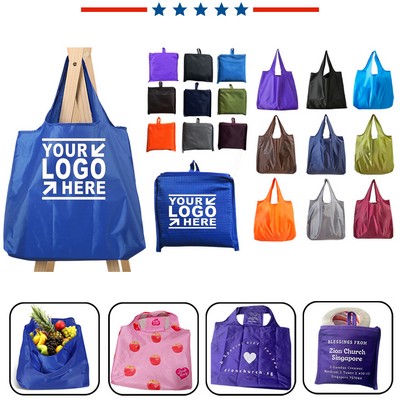 Waterproof Oxford Cloth Folding Shopping Bag