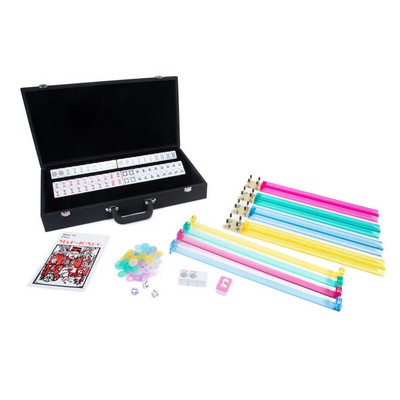 Mahjong - Complete set in Leather Carry Case