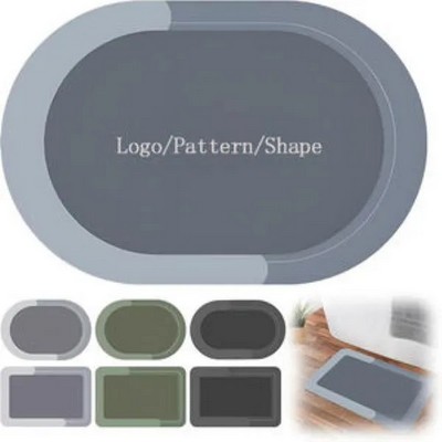 Water Absorbent Diatom Bathroom Mat