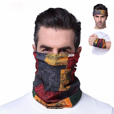 Outdoor UV Protection Quick Dry Face Mask Neck Gaiter