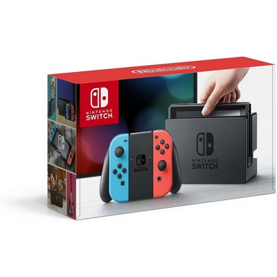 Nintendo Switch Neon Gaming Console W/ 2Yr Extended Warranty