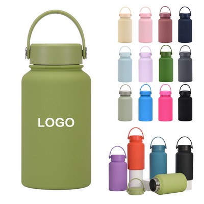 Customized 22 Oz Stainless Steel Water Bottle Double-Wall Vacuum Insulated Thermal Flask