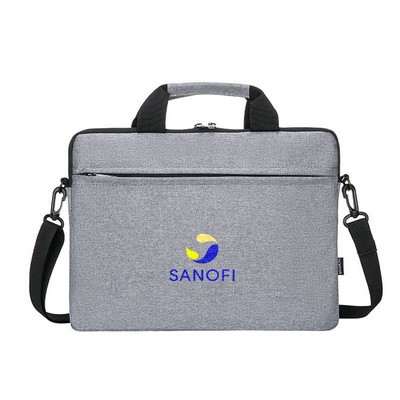 13" Nylon Laptop Bag with Smart Handle, Shoulder Strap with Full-Color Print (14" x 10" x 0.8")