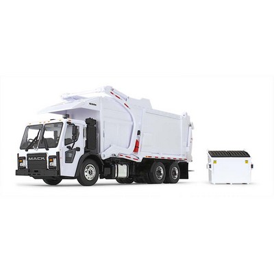 Mack LR with McNeilus Meridian Front Loader & Trash Bin