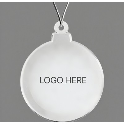 Round Acrylic Ornament