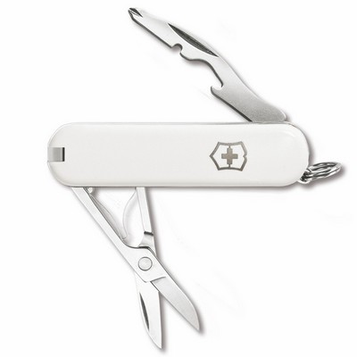Jetsetter 7 Function Swiss Army Knife - Falling Snow (White)