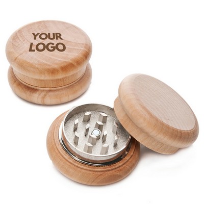 Eco Friendly Wooden Herb Grinder Lightweight Cigarette Smoke Grinder Tobacco Crusher