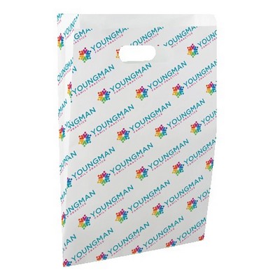 Digital Full Color 2-Sided Scatter Print Paper Bag (9" x 13" x 2.5")