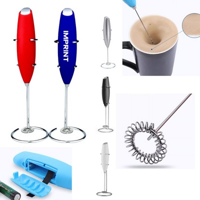 Electric Handheld Milk Frother Whisk Mixer