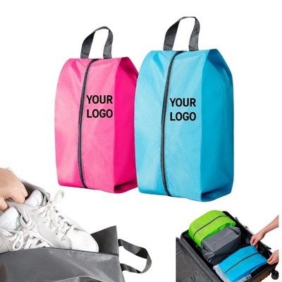 Waterproof Travel Shoe Pouch With Zipper