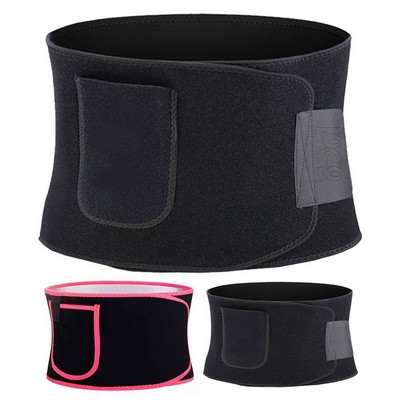 Adjustable Neoprene Waist Trainer Belt for Men Women