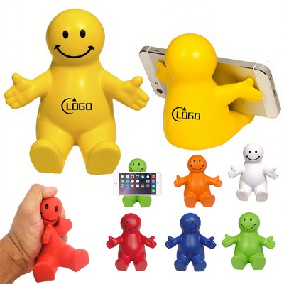 PU Foam Stress Ball Phone Holder