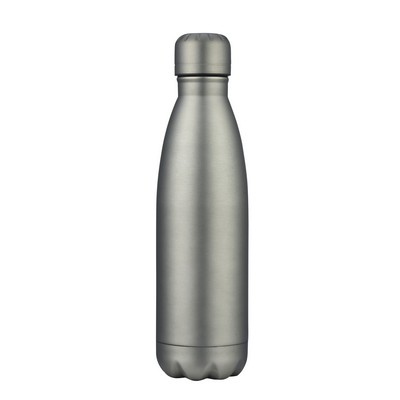 Endura 17 oz Gray Stainless Steel Bottle