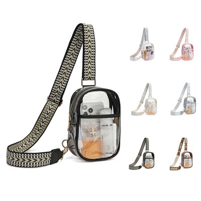 Clear Crossbody Purse Bag