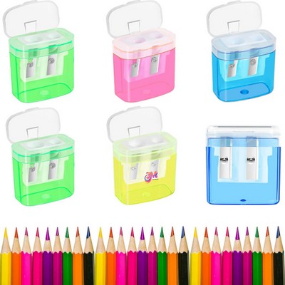 Manual Pencil Sharpener With Cover