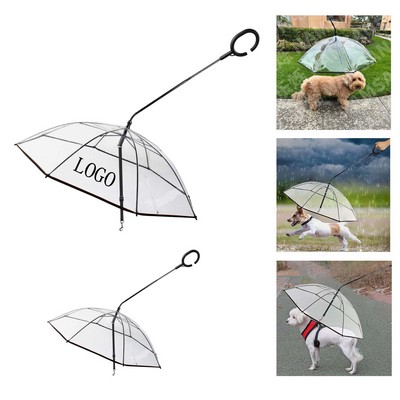 Dog Rain Protection Umbrella Leash