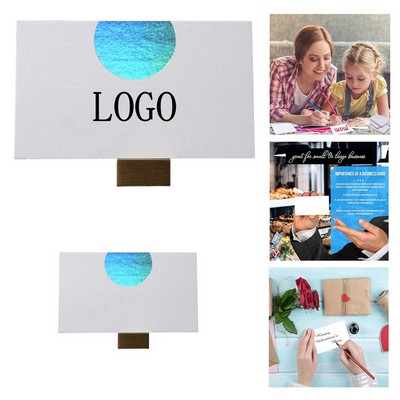 Luxury Gold Stamped Business Cards