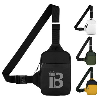 Waterproof Nylon Crossbody Chest Bag