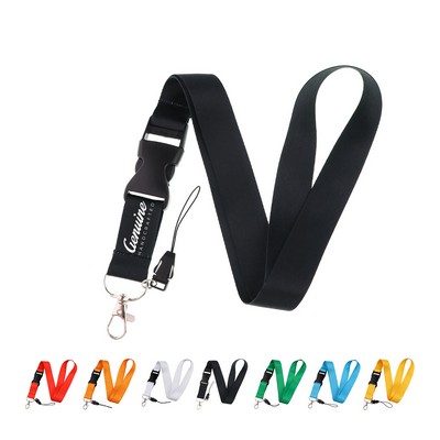Detachable Terylene Lanyard