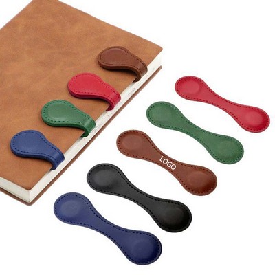Leather Magnetic Bookmarks