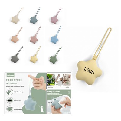 Star Silicone Pacifier Case