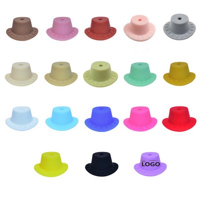 Hat Shaped Silicone Beads for Pen