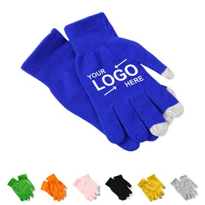 Knit Touch Screen Gloves