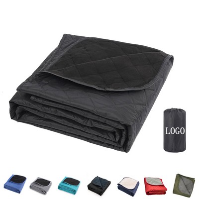 Waterproof Polar Fleece Stadium Blanket
