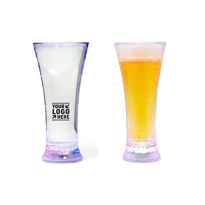 13 oz Liquid Activated Multicolor LED Fun Light Up Beer Glass