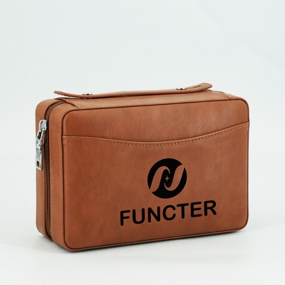 Portable 7-Cigar Travel Humidor