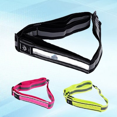 Light - Up Reflective Safety Belt