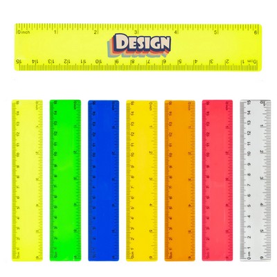 6" Plastic Ruler