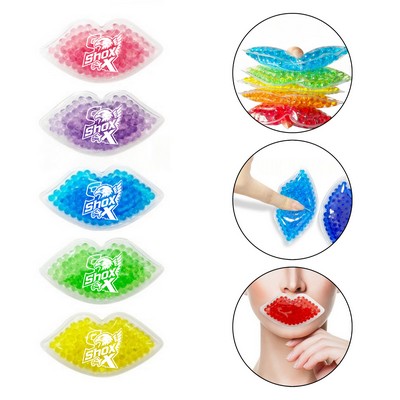 MOQ 20 PVC Lip Hot Cold Beads Therapy Pack