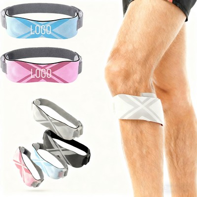 Silicone Patella Knee Strap - Shock Absorbing Support