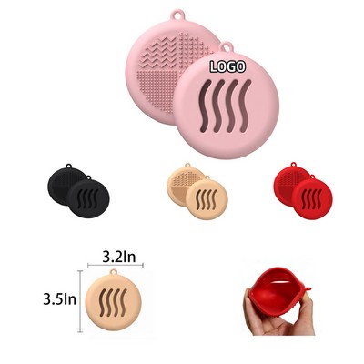 Multifunctional Silicone Powder Puff Storage Box
