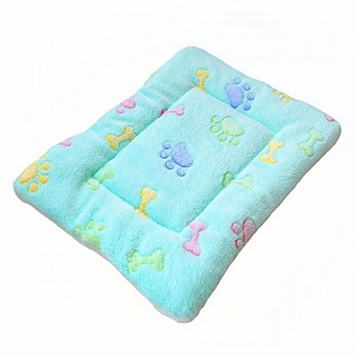 Extra Thick Plush Pet Blanket and Floor Mat for Dogs and Cats