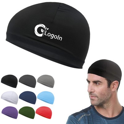 Cooling Skull Cap Helmet Liner Sweat Cycling Hat