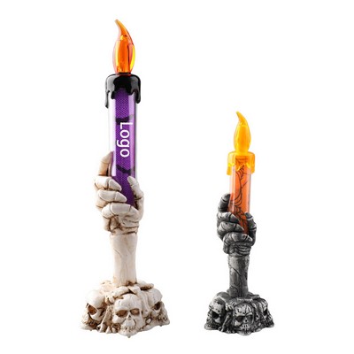 Led Lamps-Hand Candle Adds A Creepy Glow To Halloween Scenes