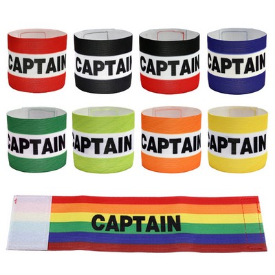 Custom Captain Adjustable Armbands for Soccer Traning