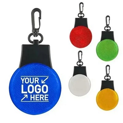 Safety Warning Reflective Light With Keychain