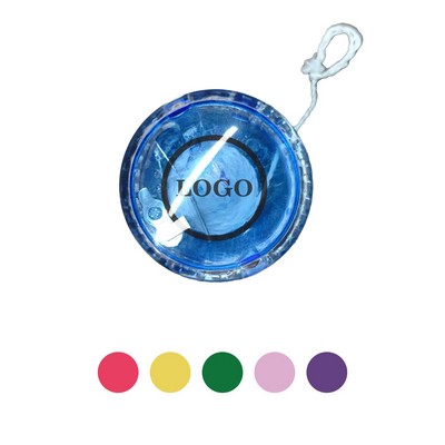 LED Light-Up Transparent Clear Yo-Yo
