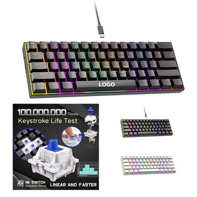 Rainbow LED Mechanical Keyboard