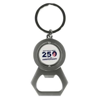 America's 250th Anniversary Rotating Metal Corkscrew