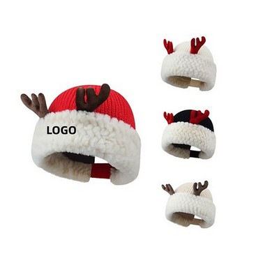 Cozy Reindeer Beanie