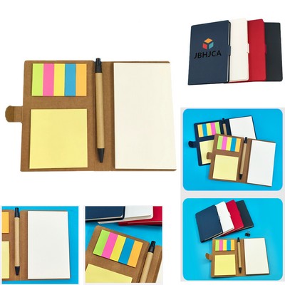 Small Pocket Notebook with Pen