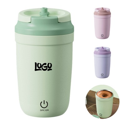 Electric Stainless Steel Magnetic Mixing Self Stirring Mug