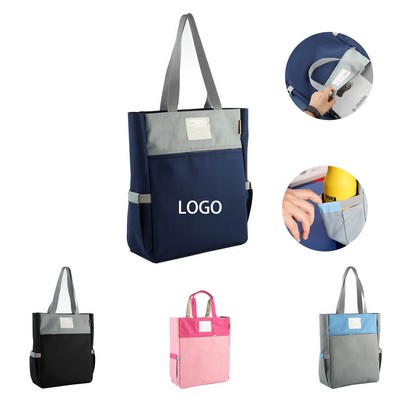 Casual Canvas Tote Handbag